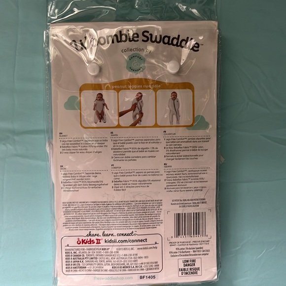 3-6 month Legs free swaddle for the babies that love to kick! - Picture 2 of 5